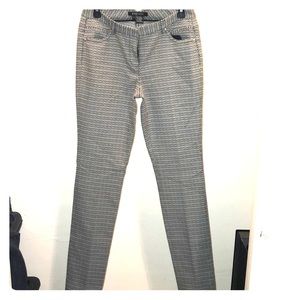Size 2 black and white Etcetera slacks